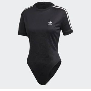 Dark blue/black Adidas body suit